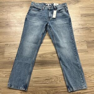 DKNY Duane Straight Fit Jeans American Blue Wash Men's Size 34x30 $90 NWT